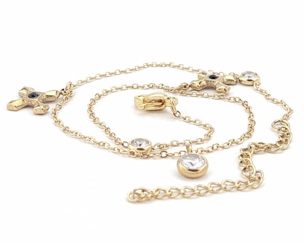 ARMBAND GOLD CELEBRITY EDELSTAHL