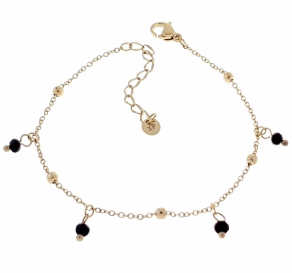ARMBAND GOLD CELEBRITY EDELSTAHL