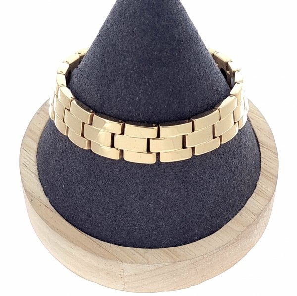 ARMBAND GOLD CELEBRITY EDELSTAHL