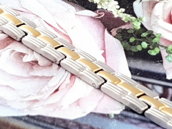 ARMBAND GOLD CELEBRITY EDELSTAHL