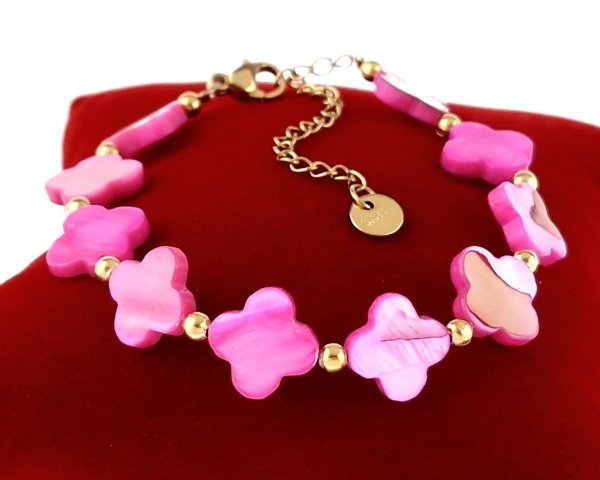 ARMBAND GOLD CELEBRITY EDELSTAHL
