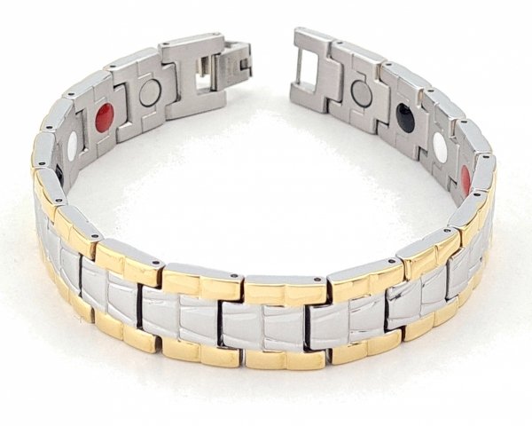 ARMBAND GOLD CELEBRITY EDELSTAHL