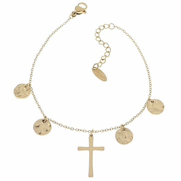 ARMBAND GOLD CELEBRITY EDELSTAHL