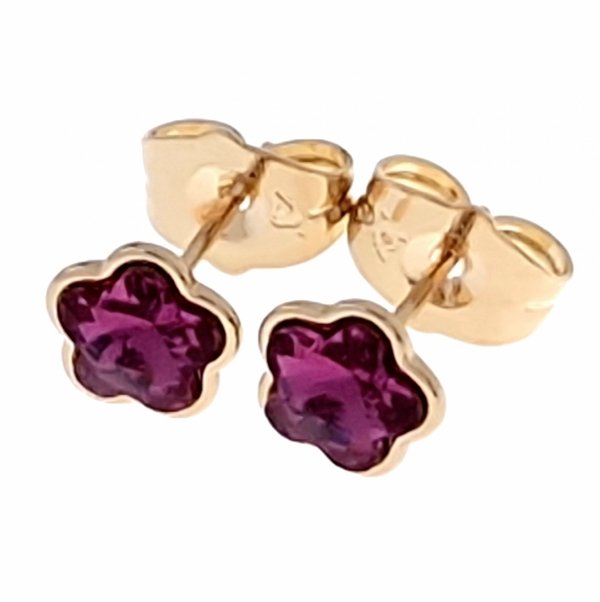 exklusive swarovski vergoldete ohrringe