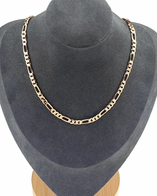 Gold vergoldete Kette 18 Karat Xuping