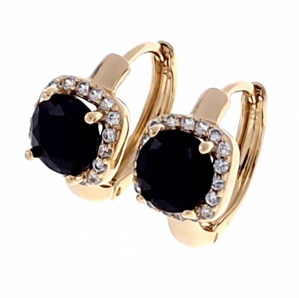 exklusive swarovski vergoldete ohrringe