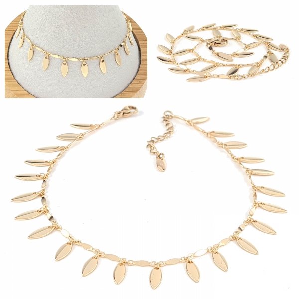 Armband aus 18 Karat vergoldetem Gold