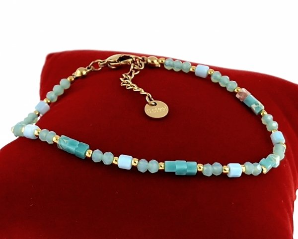 ARMBAND GOLD CELEBRITY EDELSTAHL
