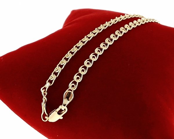 Goldene Kette Celebrity Vergoldete Halskette 14K XUPING