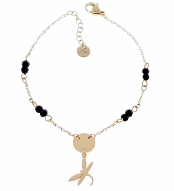 ARMBAND GOLD CELEBRITY EDELSTAHL