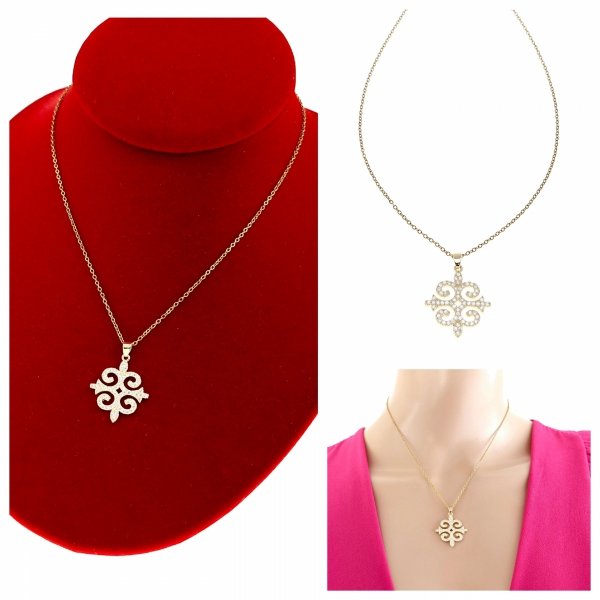 Goldene Kette Celebrity Vergoldete Halskette 14K XUPING