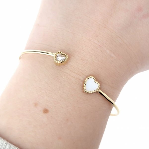 ARMBAND GOLD CELEBRITY EDELSTAHL