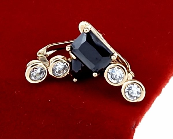 exklusive swarovski vergoldete ohrringe