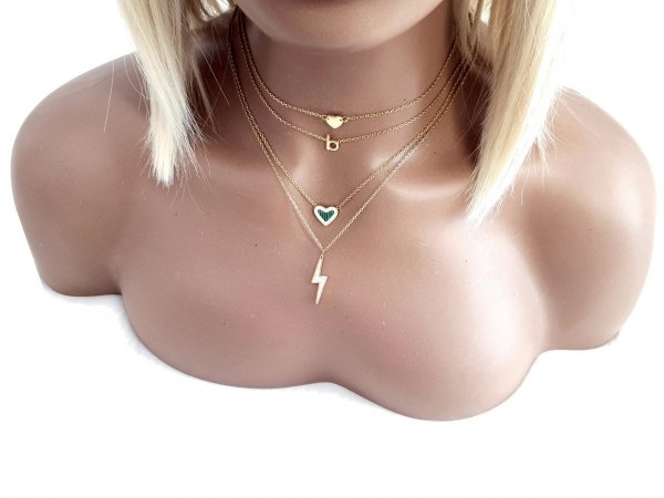 GOLD CHAIN NECKLACE celebrity STAINLESS STEEL