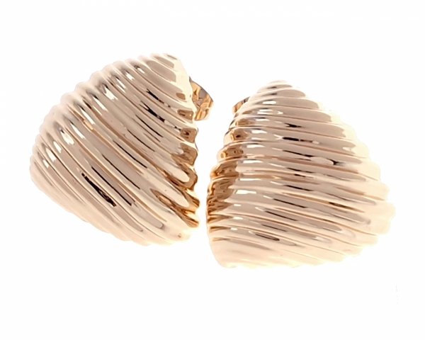 exclusive swarovski gold-plated earrings
