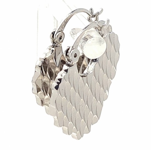 gold plated earrings with exclusive cubic zirconia