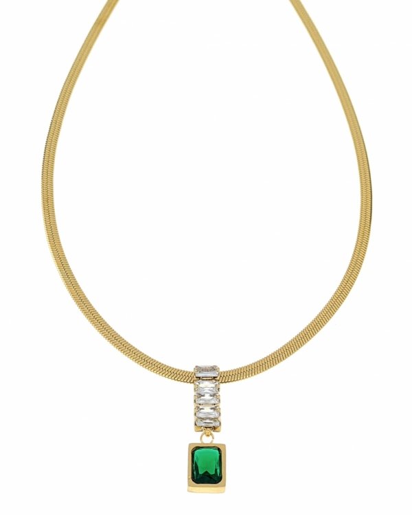 GOLD CHAIN NECKLACE celebrity STAINLESS STEEL