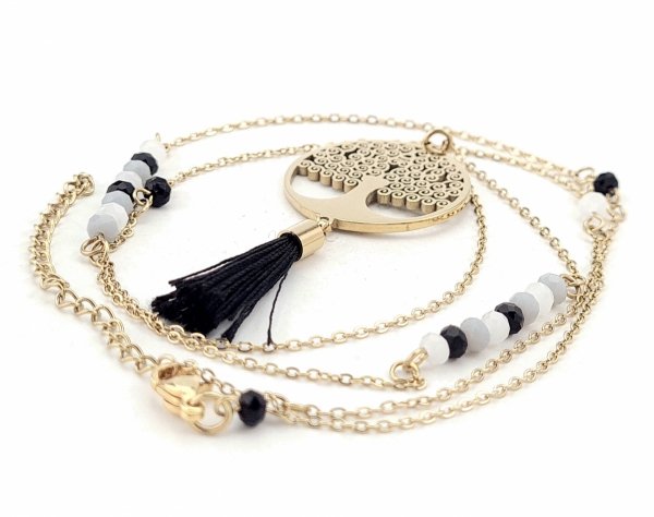 GOLD CHAIN NECKLACE celebrity STAINLESS STEEL
