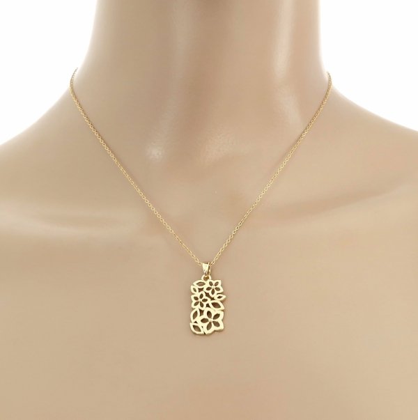 GOLD CHAIN NECKLACE celebrity STAINLESS STEEL
