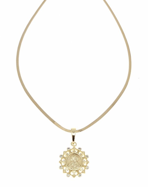 GOLD CHAIN NECKLACE celebrity STAINLESS STEEL