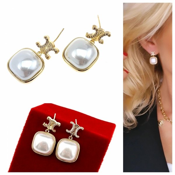 gold plated earrings with exclusive cubic zirconia