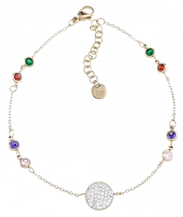 BRACELET GOLD CELEBRITY STAINLESS STEEL