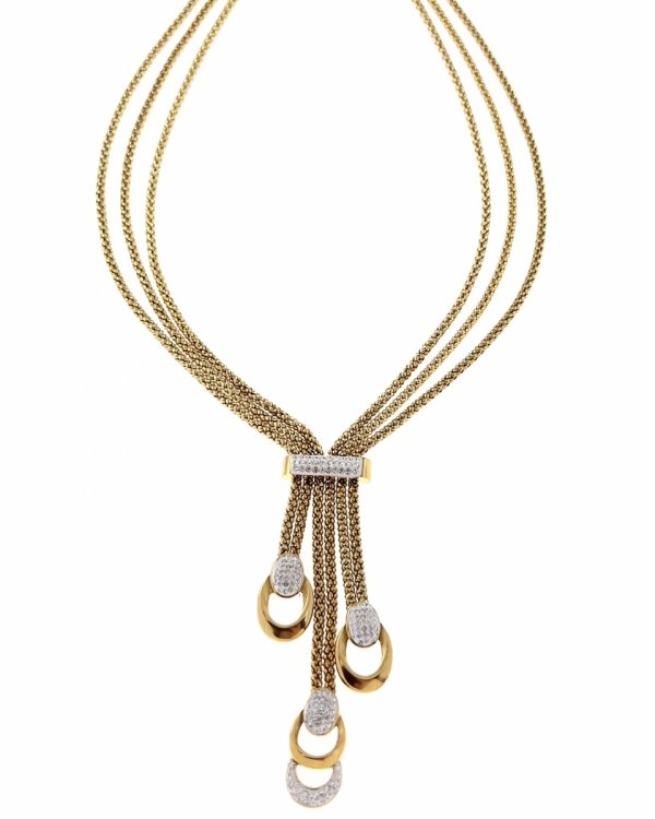GOLD CHAIN NECKLACE celebrity STAINLESS STEEL