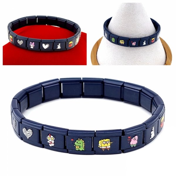 Bracelet Crystals Celebrity Surgical Steel