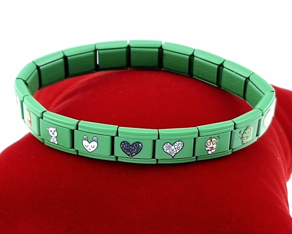 Bracelet Crystals Celebrity Surgical Steel