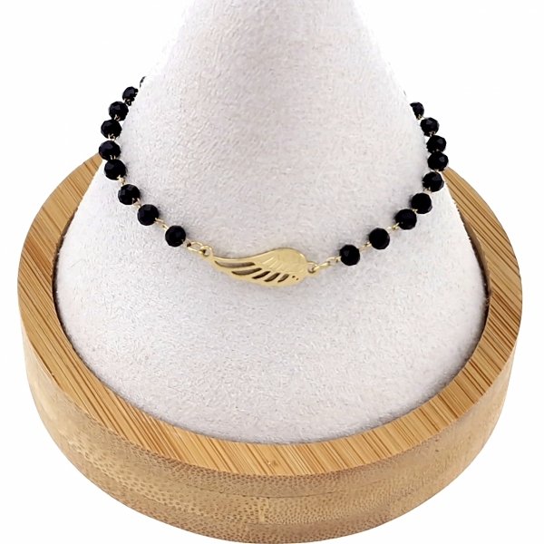 BRACELET GOLD CELEBRITY STAINLESS STEEL