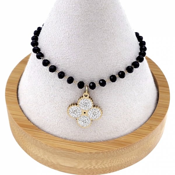 BRACELET GOLD CELEBRITY STAINLESS STEEL