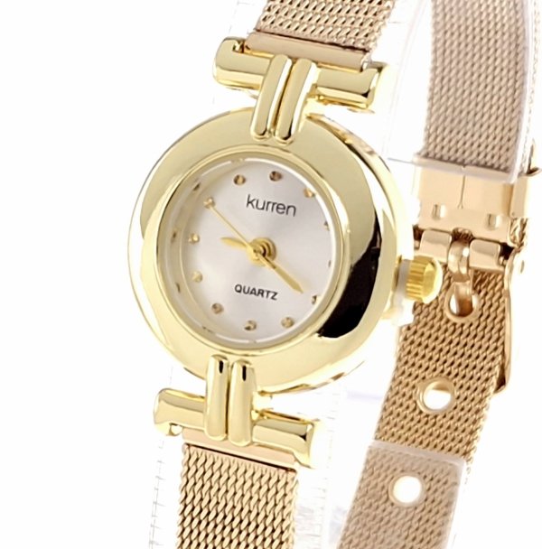 Women's watch golden kurren stainless steel