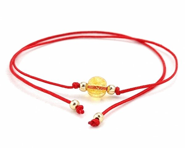 GOLD BRACELET STAINLESS STEEL STRING