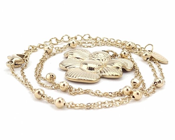 GOLD CHAIN NECKLACE celebrity STAINLESS STEEL