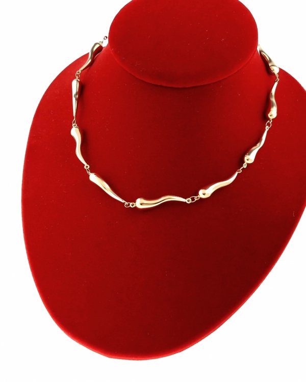 GOLD CHAIN NECKLACE celebrity STAINLESS STEEL