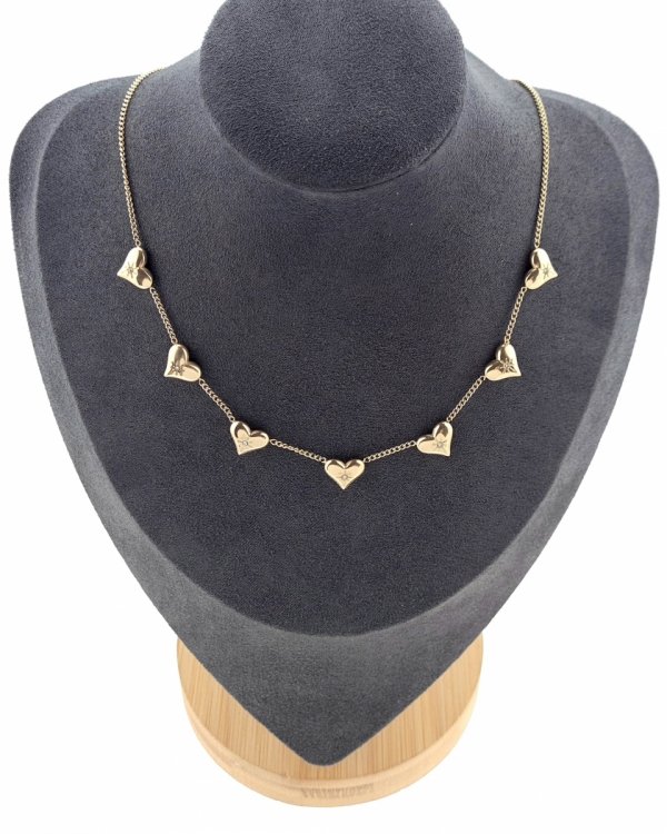 GOLD CHAIN NECKLACE celebrity STAINLESS STEEL