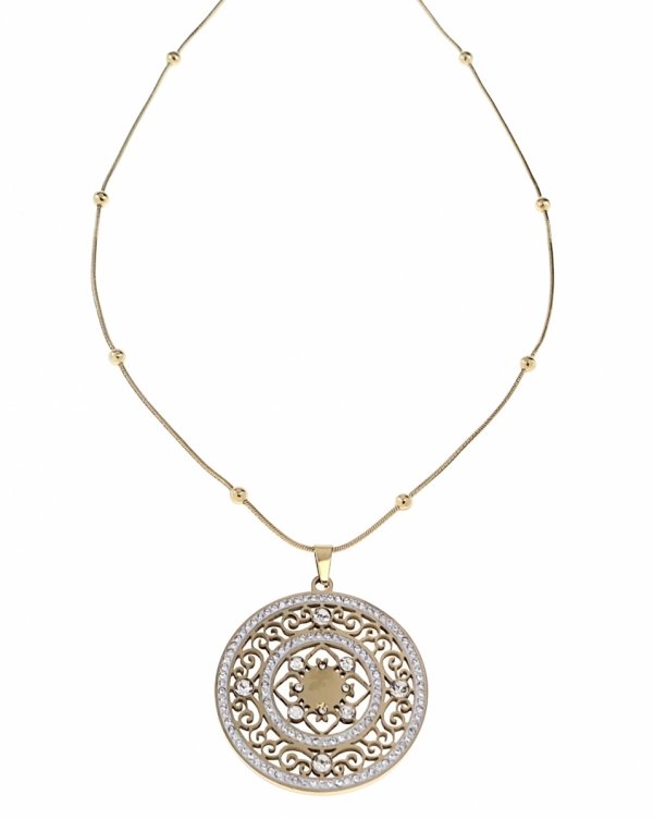 GOLD CHAIN NECKLACE celebrity STAINLESS STEEL