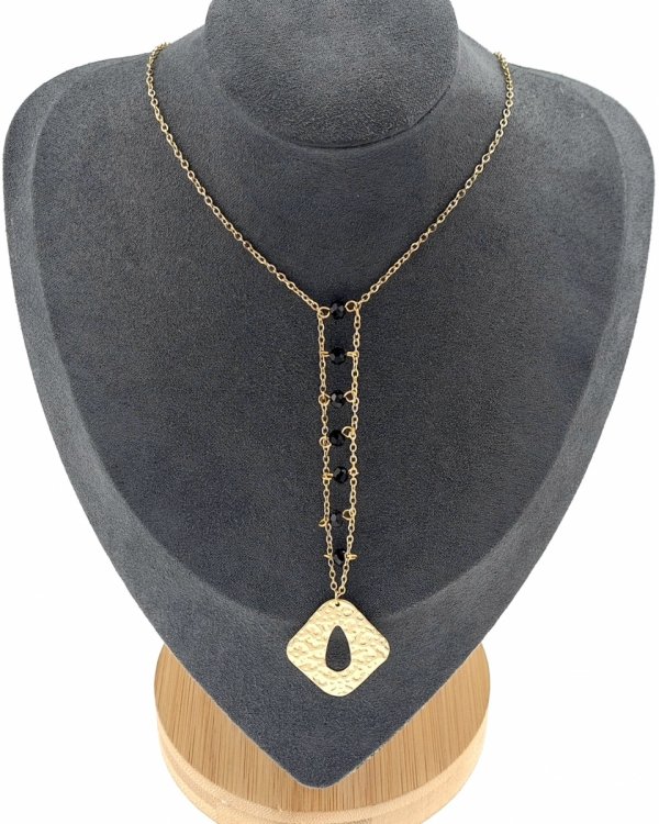 GOLD CHAIN NECKLACE celebrity STAINLESS STEEL