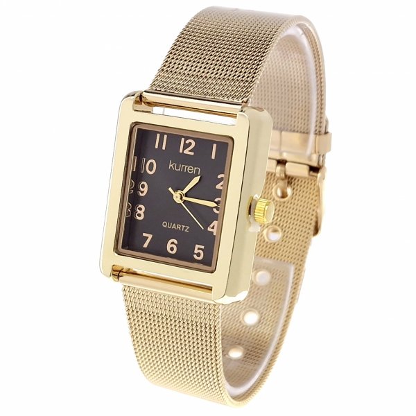 Women's watch golden kurren stainless steel