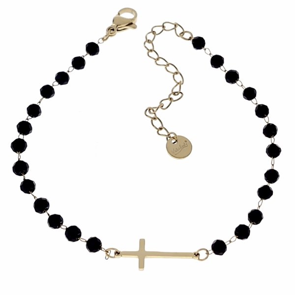 BRACELET GOLD CELEBRITY STAINLESS STEEL