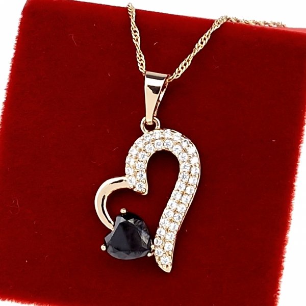 gold pendant 18k shiny xuping