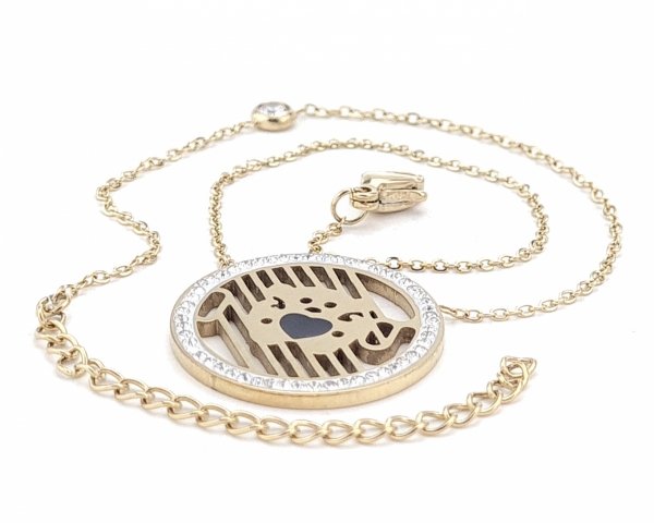 BRACELET GOLD CELEBRITY STAINLESS STEEL