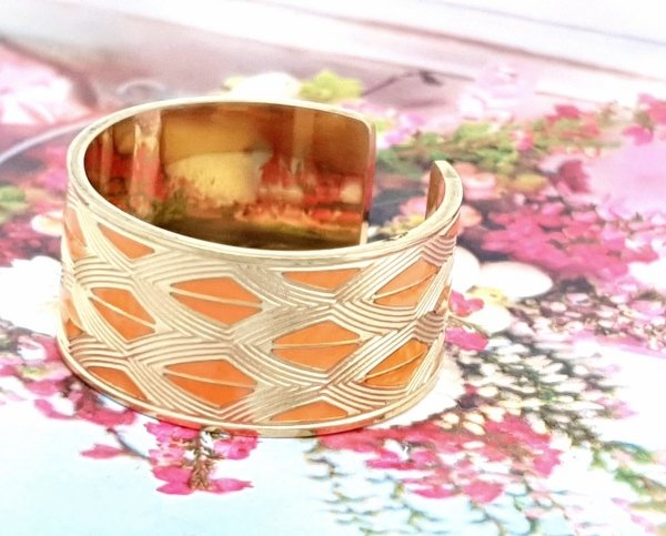 ring 18,30mm gold stainless steel
