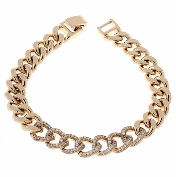 gold-plated 18k gold bracelet