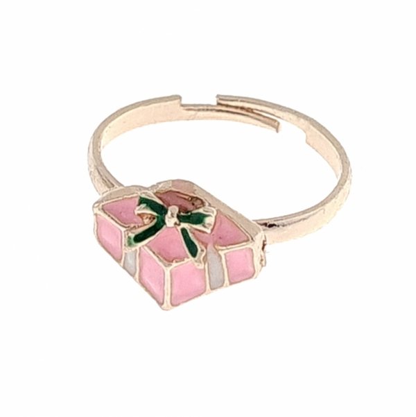 gold ring 17,60mm. gold-plated engagement xuping