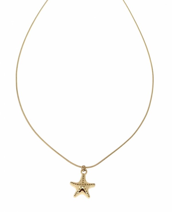 GOLD CHAIN NECKLACE celebrity STAINLESS STEEL