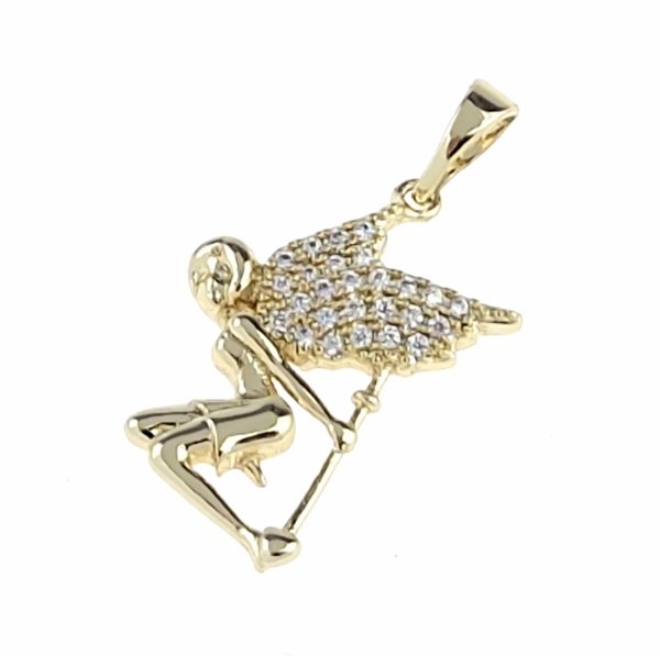 gold pendant 18k shiny xuping