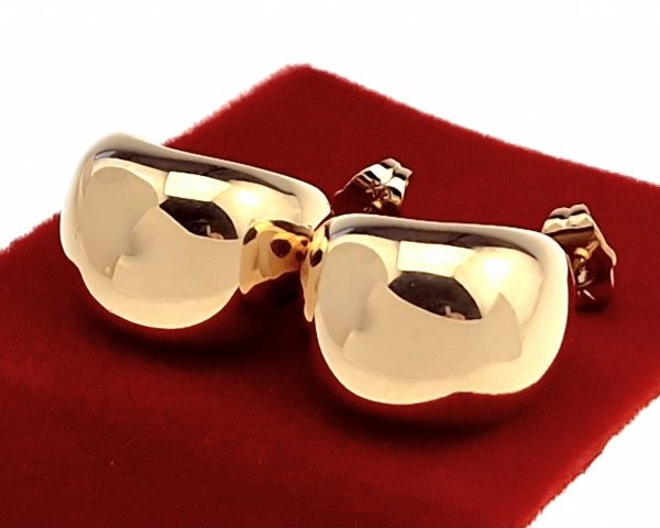 exclusive swarovski gold-plated earrings
