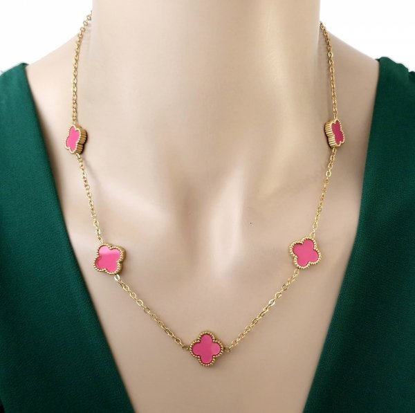 GOLD CHAIN NECKLACE celebrity STAINLESS STEEL