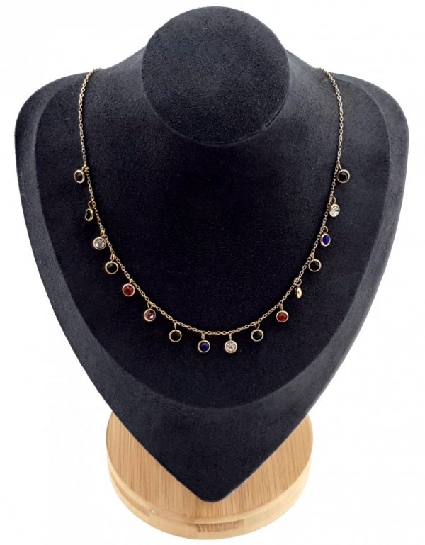 GOLD CHAIN NECKLACE celebrity STAINLESS STEEL